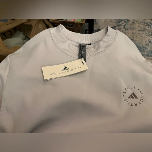 FINAL PRICE The Adidas by Stella McCartney ASMC women's sweatshirt  grey XL - Picture 3 of 8